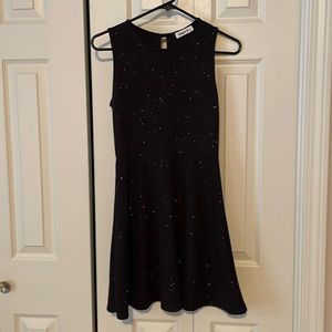 NWOT Black sparkly dress, never worn size S